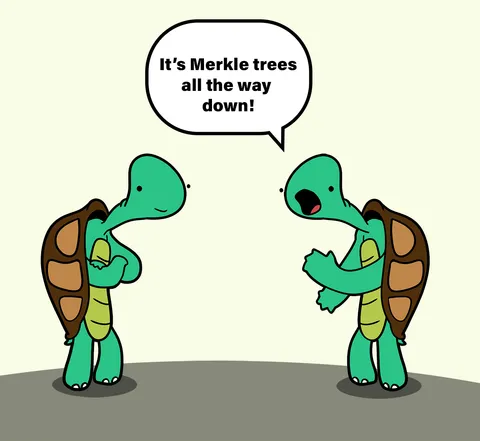 Merkle tree cartoon