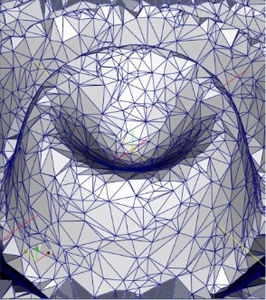 Triangular Meshes Delaunay Conforming Filter