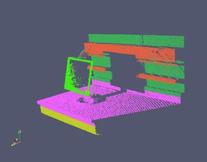 Hough Transform Plane Detector